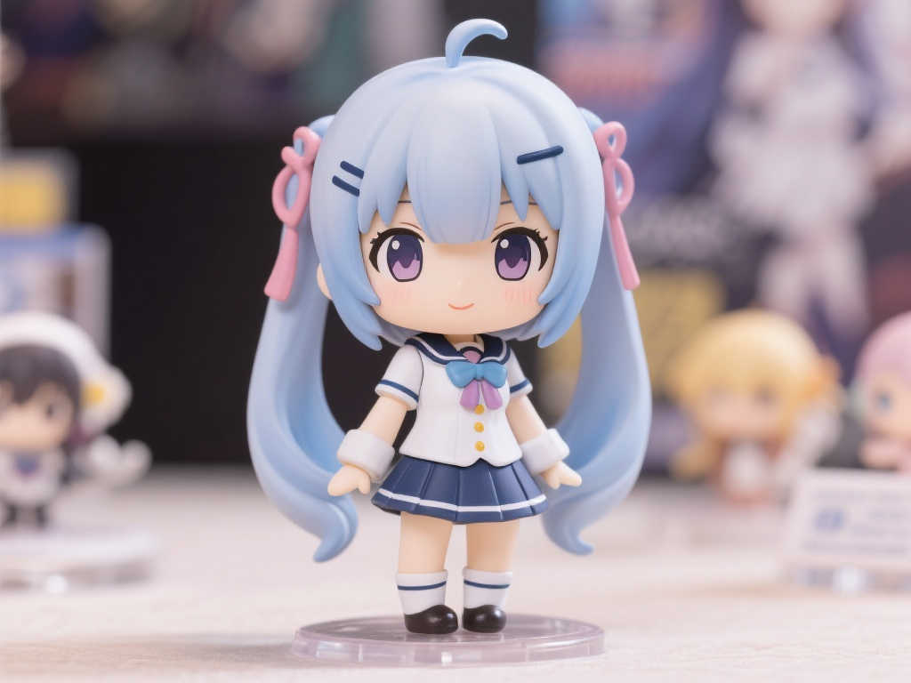 《魔法少女☆伊莉雅 Licht 无名少女》伊莉雅制服版黏土人