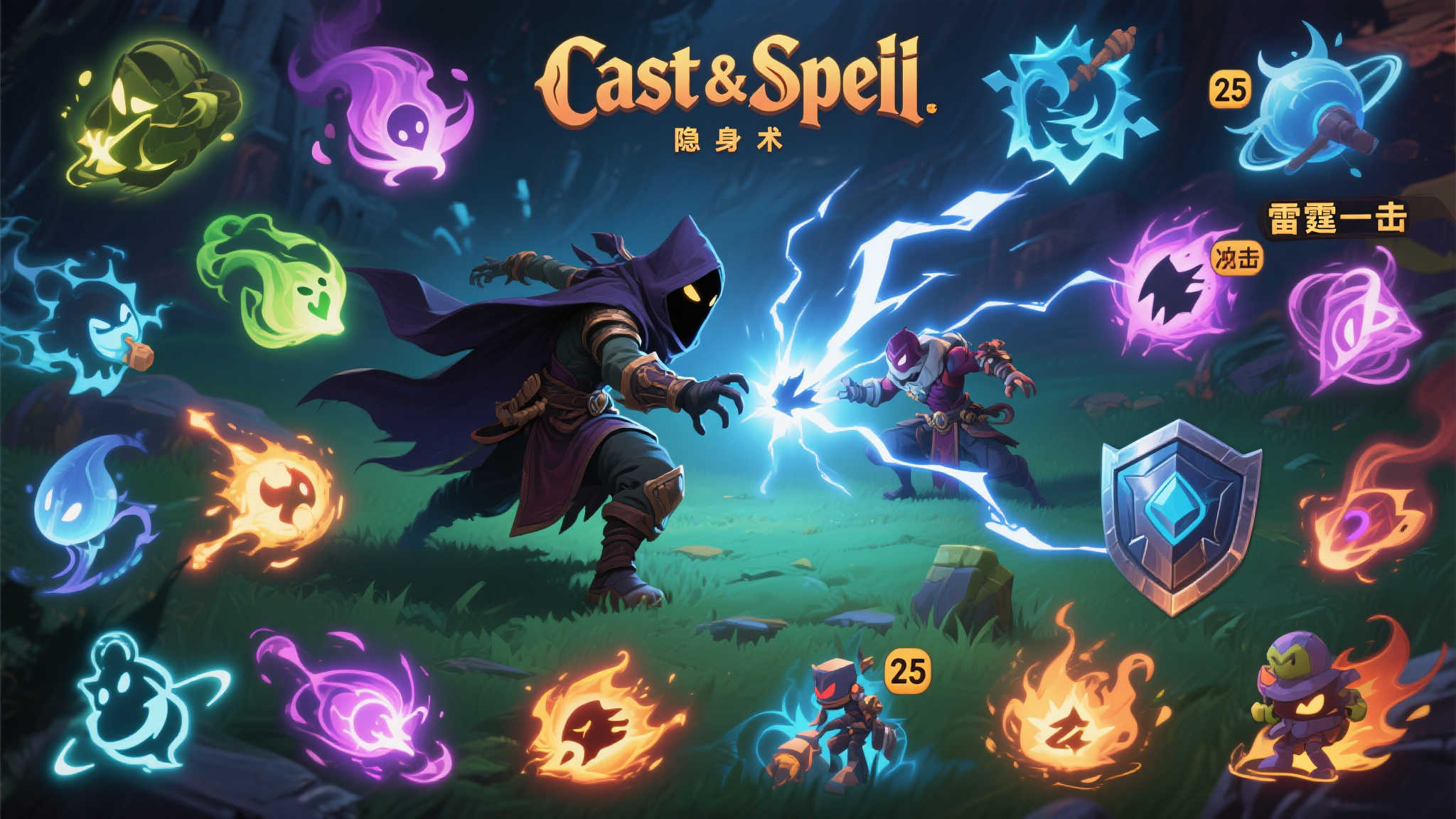 Steam免费领取！《Cast&Spell》超35种法术的PVPVE对战体验