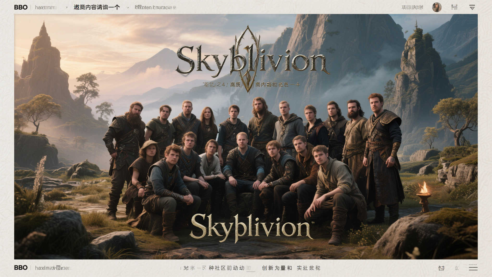 B社盛情邀约！《上古卷轴4》MOD团队受邀探访工作室